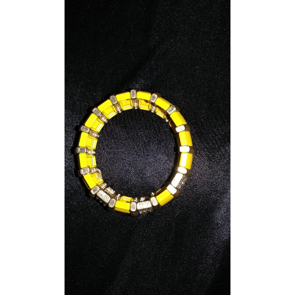 Silver & Yellow Bracelet!
